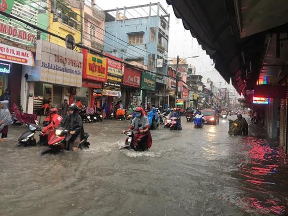mưa lớn, Thủ Đức, TP.HCM, ngập lụt