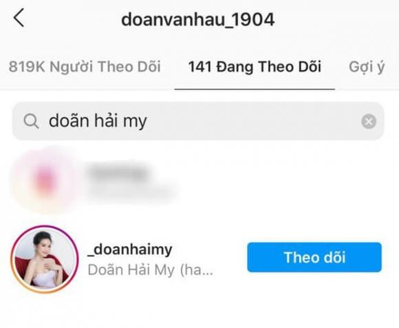 Doãn Hải My,Văn Hậu,sao Việt