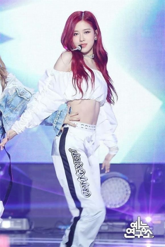 idol nu, vong eo dep, lisa, rosé, seulgi, naeun, binnie