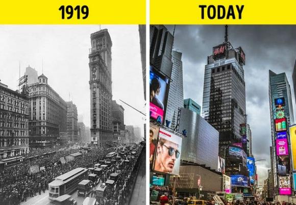 địa điểm trên thế giới, thế giới, thế giới thay đổi 100 năm qua
