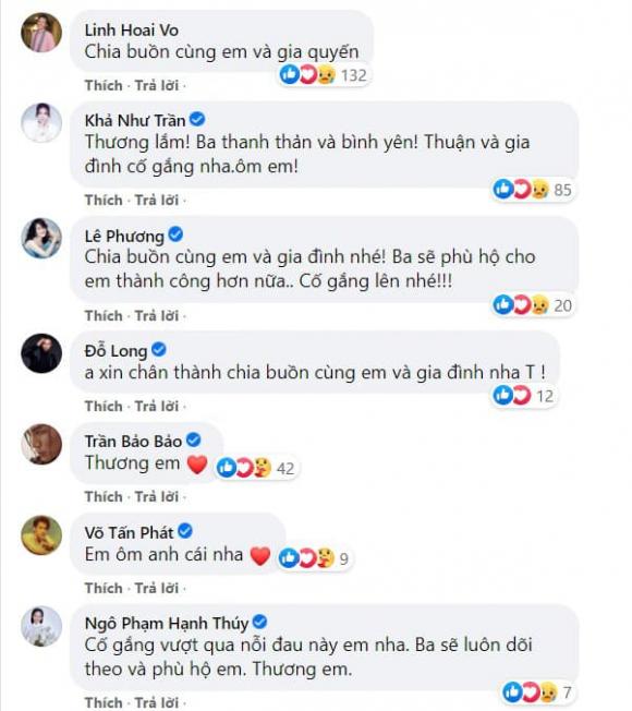 người mẫu Thuận Nguyễn, ba Thuận Nguyễn qua đời, sao Việt