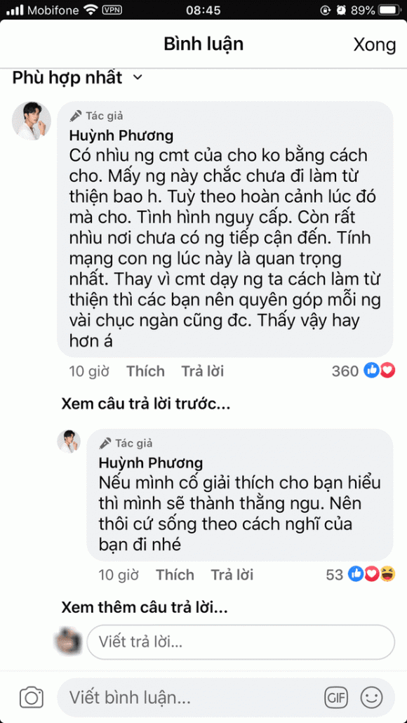 diễn viên Huỳnh Phương, sao Việt