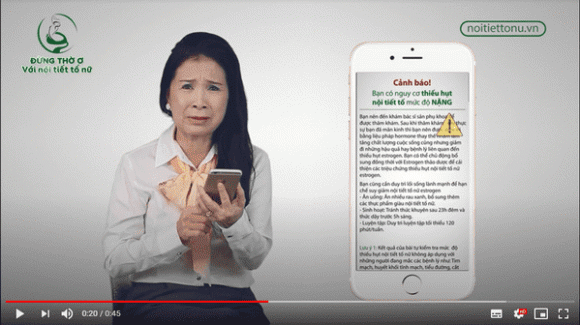 Ứng dụng kiểm tra nội tiết tố nữ, Bảo Thanh, Hồng Diễm