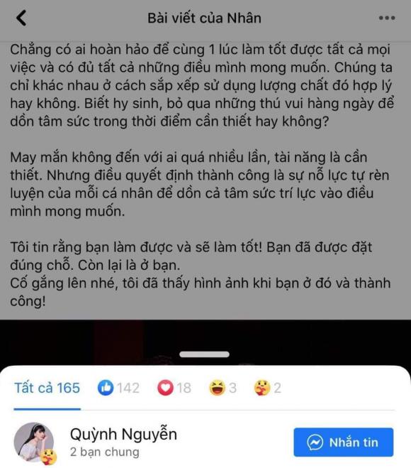 Chí Nhân, Quỳnh Kool, sao việt