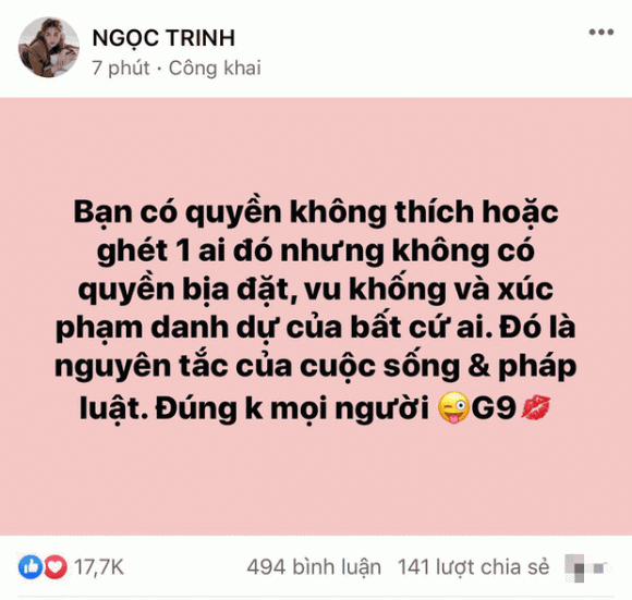 Ngọc Trinh, Hương Giang, sao Việt