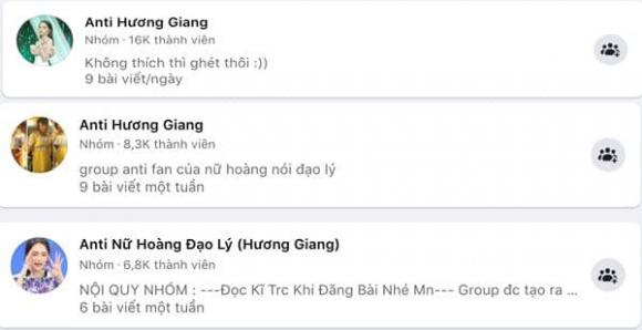 hoa hậu Hương Giang, sao Việt