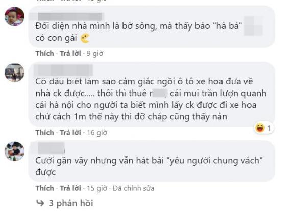 đám cưới gần, nhà cô dâu chú rể cách nhau 1 ma, đám cưới