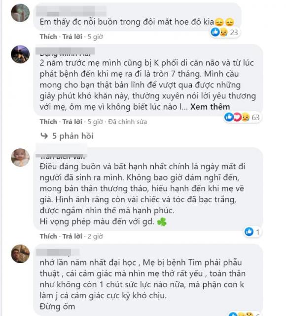 ung thư, mẹ bị ung thư, ung thư phổi