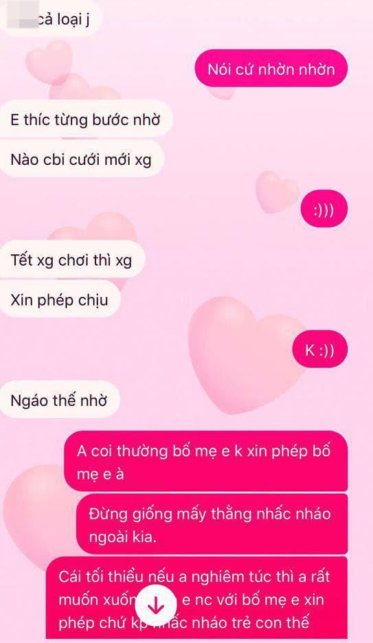 chuyện tình yêu, ra mắt bố mẹ, chuyện cưới xin