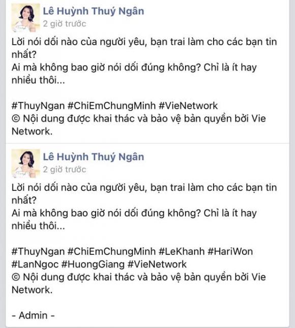 diễn viên Thuý Ngân, hoa hậu Hương Giang, sao Việt