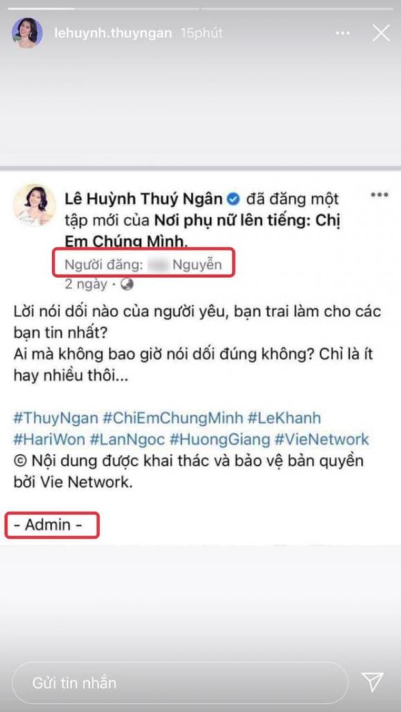 diễn viên Thuý Ngân, hoa hậu Hương Giang, sao Việt