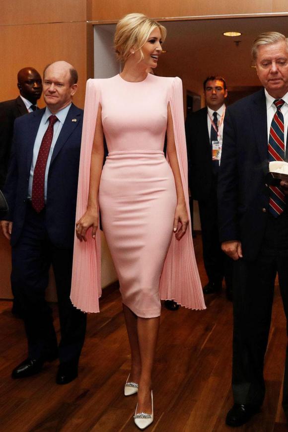 thời trang ivanka trump, con gái tổng thống tr