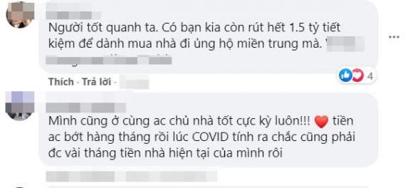 chủ trọ, giảm tiền nhà, chủ trọ tốt bụng 
