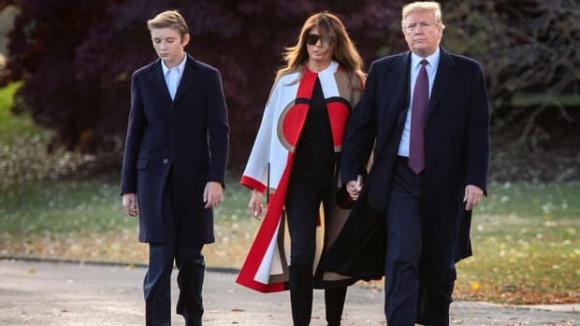 barron trump, ivanka trump, quy tắc cho con tổng thống mỹ