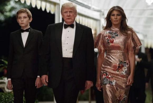 barron trump, ivanka trump, quy tắc cho con tổng thống mỹ