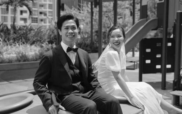Hé lộ ảnh cưới ngập tràn hạnh phúc của Công Phượng và Viên Minh