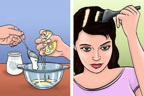 ngăn gầu, cách giảm gàu, cách chăm sóc tóc