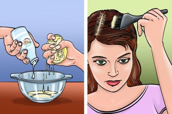 ngăn gầu, cách giảm gàu, cách chăm sóc tóc
