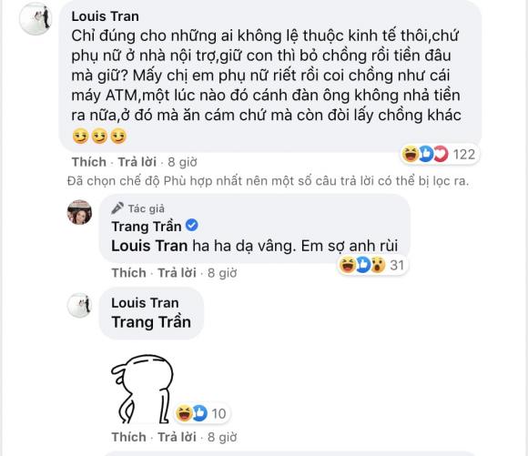Trang Trần, sao Việt, Trang khàn