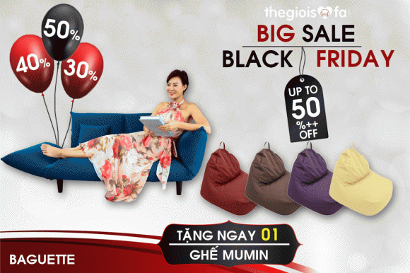 Black Friday, Thế giới sofa, sofa đẹp