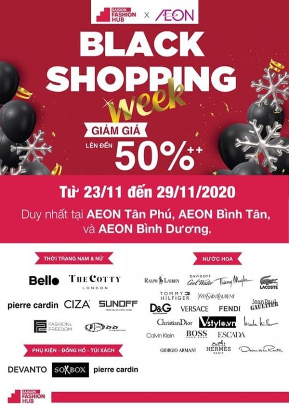 black-shopping-week-2311 (1).jpg 1 Saigon Fashion Hub, Black Friday 2020, TTTM Aeon Việt Nam, Black Shopping Week