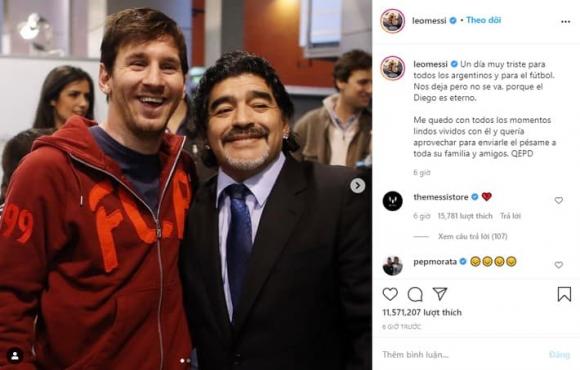 Ronaldo, Messi và Pele nói gì về cái chết của huyền thoại Maradona