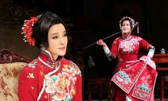 ,Thời trang của Lưu Hiểu Khánh,nữ diễn viên lưu hiểu khánh,nhan sắc khác lạ của Lưu Hiểu Khánh,Lưu Hiểu Khánh được trai đẹp vây quanh