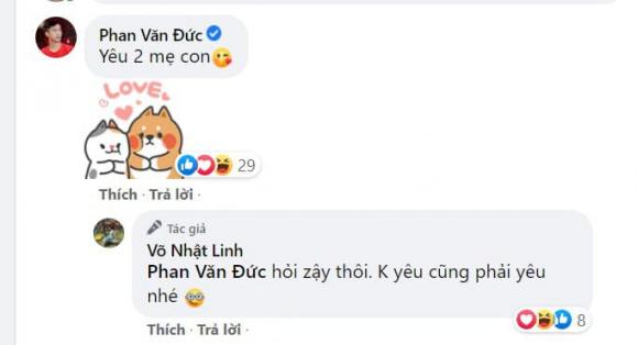 Nhật Linh, Văn Đức, vợ Văn Đức