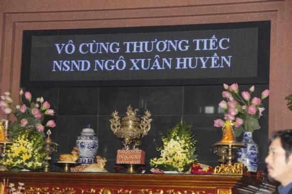NSND Xuân Huyền, sao Việt, đám tang NSND Xuân Huyền