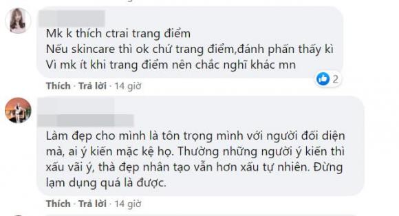 con trai xăm môi, điêu khắc lông mày, con trai trang điểm