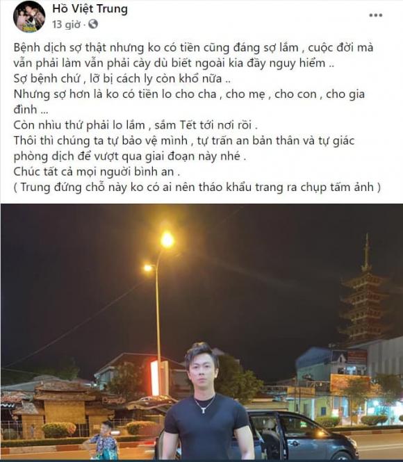 sao Việt dịch Covid-19, Xuân Lan, Hồ Việt Trung,