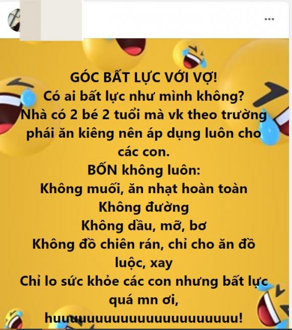 ăn kiêng, bắt trẻ con ăn kiêng, vợ ăn kiêng, thanh niên