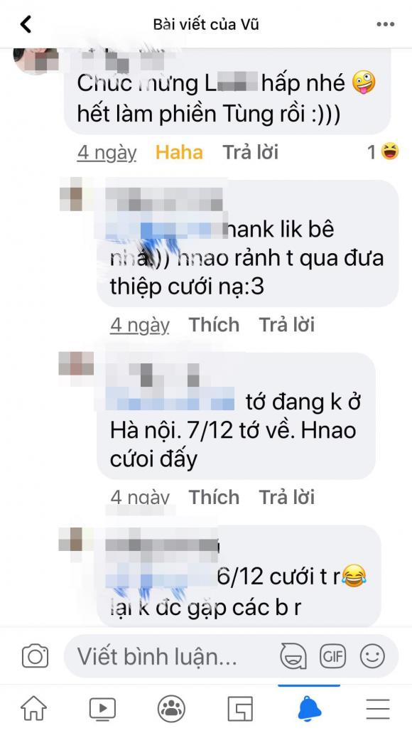 mời cưới, mời cưới bạn, thanh niên 