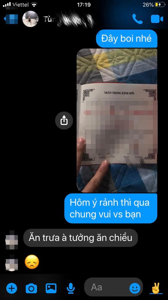 mời cưới, mời cưới bạn, thanh niên 