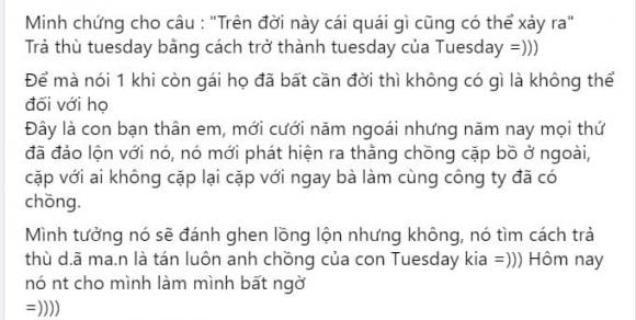 ngoại tình, chồng ngoại tình, tán tiểu tam,