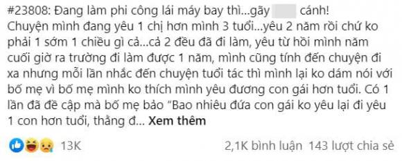 yêu người hơn tuổi, bắt cá hai tay, thanh niên 