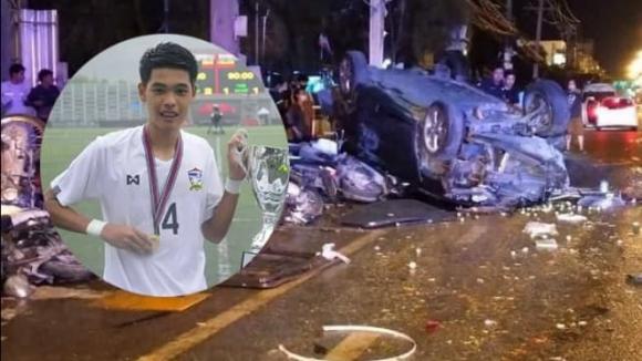 cầu thủ Thái Lan, cầu thủ Thái Lan gây tai nạn, tin tức 