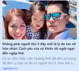 Hoàng Anh, Quỳnh Như, sao Việt, hôn nhân, người thứ 3, ly hôn, 