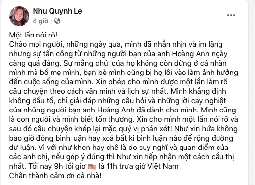 Quỳnh Như, Hoàng Anh, ly hôn, sao Việt