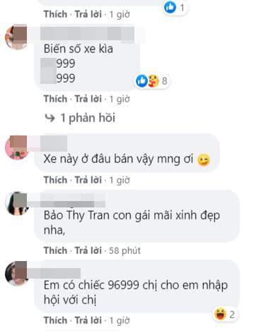 Bảo Thy, Bảo Thy mua xe, sao mua xe