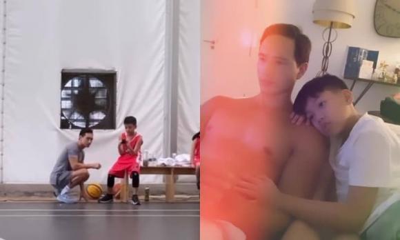 kim lý, hà hồ, bé leon, bé lisa, sao Việt
