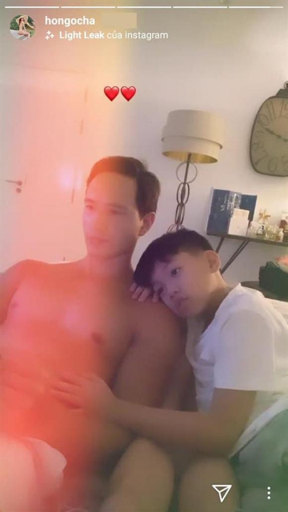 kim lý, subeo, hà hồ, bé subeo 