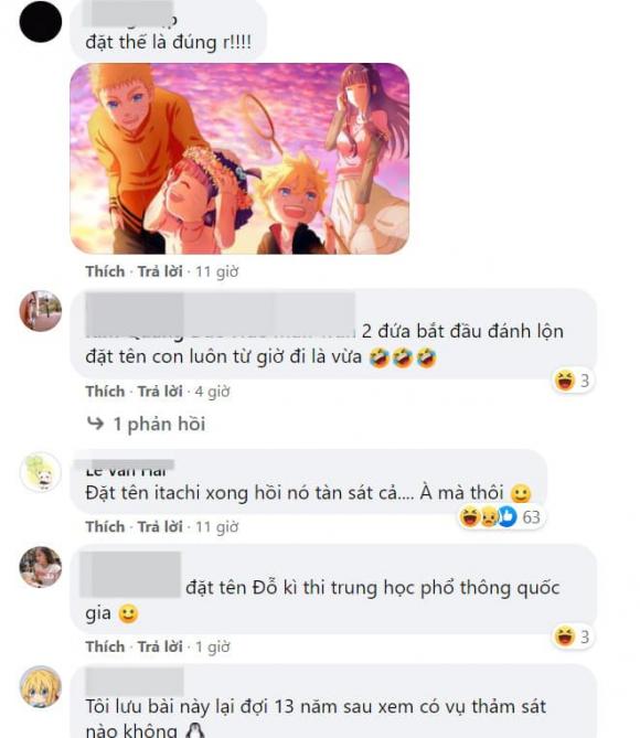 Đỗ Itachi, đặt tên con, chuyện vợ chồng, thanh niên, giới trẻ