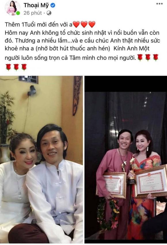 MC Trấn Thành và loạt sao Việt tưng bừng gửi lời chúc mừng sinh nhật đến Hoài Linh