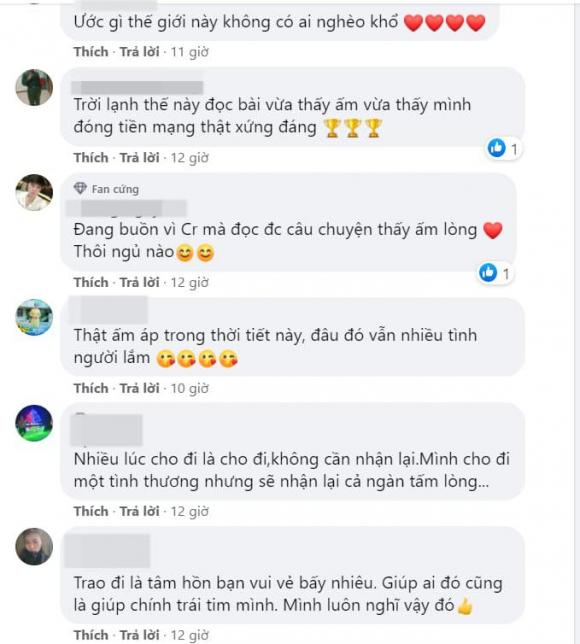 suất cơm gà, cơm cho người nghèo, tấm lòng tốt