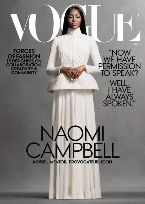 Naomi Campbell, gải thành tựu, người mẫu