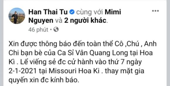 vân quang long, sao việt