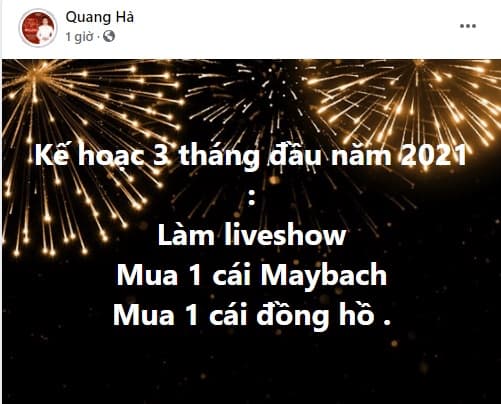 ca sĩ Quang Hà, sao Việt