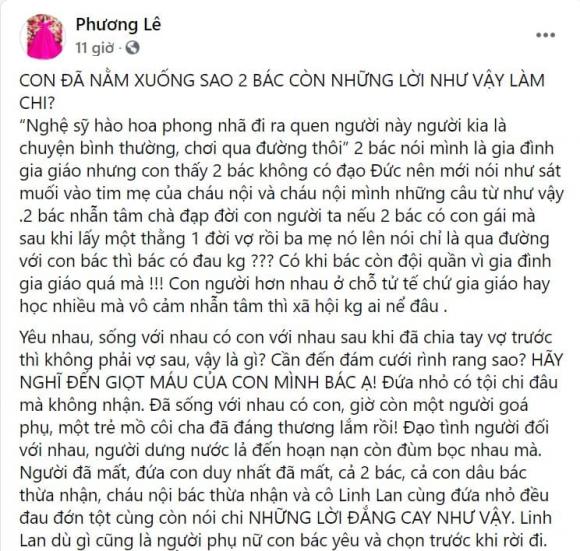 Hoa hậu Phương Lê, bố mẹ Vân Quang Long, vợ Vân Quang Long, sao Việt