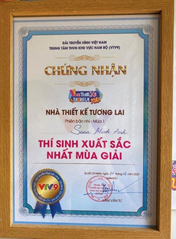 Sena Minh Anh, Nhà thiết kế tương lai nhí